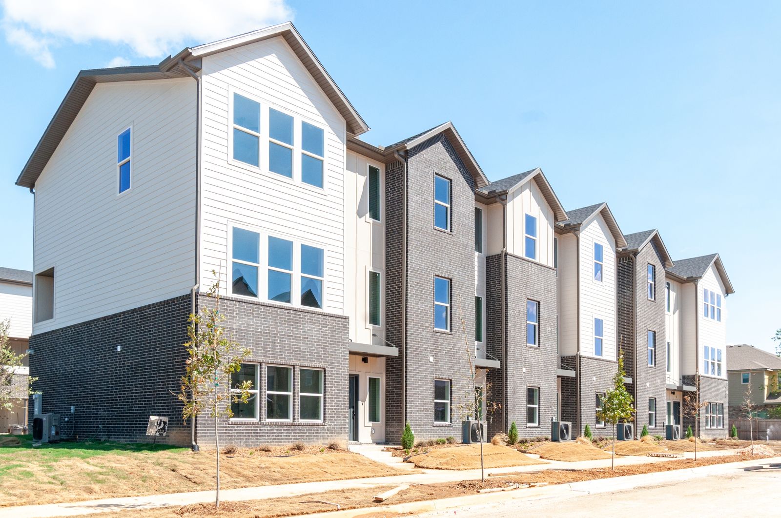 Front of The Meadowland Townhomes